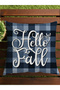 Autumn Themed 43X43 Velvet Cushion Cover - 7