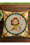 Autumn Themed 43X43 Velvet Cushion Cover - 7