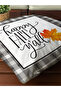 Autumn Themed 43X43 Velvet Cushion Cover - 8