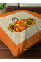 Autumn Themed 43X43 Velvet Cushion Cover - 3