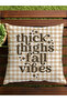 Autumn Themed 43X43 Velvet Cushion Cover - 7