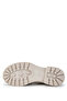 Women's Genuine Leather Beige Loafer Shoes - 3