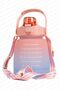 Lusca BPA Free Motivational Water Bottle 1.3 LT Pink-Blue Water Bottle, Water Bottle, Water Bottle - 3