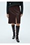 Leather look pencil skirt - 5