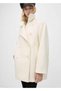 Double Breasted Pure Wool Overcoat