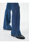 High Waist Stretch Cotton Spanish Leg Flare Jeans - Slim Fit - 5