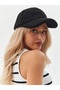 Black Women's Winter Merino Curly Plush Hat - 2