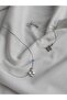 N Letter Evil Eye Bead Detailed Non-Tarnish Coated Necklace & Bracelet Set - 2