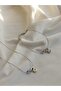 S Letter Evil Eye Bead Detailed Non-Tarnish Coated Necklace & Bracelet Set - 2