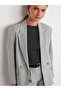 60747 Double Breasted Jacket-Light Gray