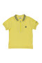 Baby Boy Knitwear Collared Yellow Pique T-Shirt