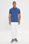 Men's Indigo Slim Fit Slim Fit Polo Collar T-Shirt - 2