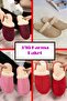 Pack of 3 Home Slippers Dowry Slippers Winter Slippers No Sound Lightweight Sole - 3