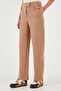 Regular Fit High Waist Wide Leg Trousers 5861279 - 3