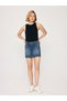 Adrea Mini Jean Skirt