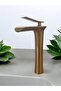 Seven Build Market - Matte Gold Waterfall Sink Faucet - 3
