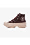 Chuck Taylor All Star Lugged 2.0 Platform Mixed Material Women's Brown Sneaker - 3