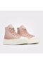 Chuck Taylor All Star Modern Lift Platform Mono Suede Women's Pink Sneaker - 2