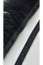 1 Meter Snap Ostrich Feather Black - 5