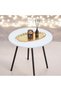 2-Person Oval Serving Tray Organizer Decorative Metal Tray Guest Hospitality Presentation Tray - 2