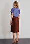 Pleated Midi Skirt - 4