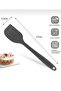 Anthracite Modern Silicone Flat Spatula - 2
