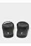 Textured Open Toe Slip On Slides - 4