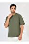 Eco-Earth Terry Oversized T-Shirt with Patch Pocket