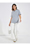 Regular Fit Florida Print V Neck T-Shirt - 2