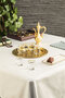 Payitaht 6-Person Zemzem Set with Gilded Glass Cups (317-K)