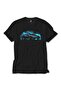 Lamborghini Black Neon Black Kids T-Shirt 13-14 Years