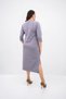 Women's Large Size Waist Tie Detailed Dress 5274-25 - 6