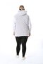 Plus Size Clothing Gray Vest Plush Fleece Flexible Warm Soft - 2