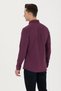 Men's Burgundy Long Sleeve Shirt 50272752 -Vr014 - 5