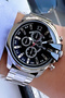Original Gift Men's Wristwatch with Calendar Silver Color Steel Strap 3 Atm Water Resistance Tje2052C8 - 3