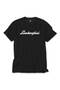 Lamborghini Text Black T-Shirt