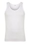6 Pieces of 100% Cotton White Men's Undershirts - 2