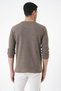 Men's Roll Collar Knit Detailed Thin Sports Knitwear Sweater 21w305 - 5