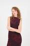 Floral Patterned Midi Tulle Dress E11473-Z7 - 2