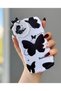 iPhone 11 White with Black Butterfly Pattern Case