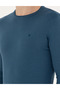 Kobalt Slim Fit Crew Neck Basic Knitwear Sweater 50296621-Vr077 - 7