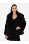 Black Comfort Fit Faux Fur 50295330-Vr046 - 3