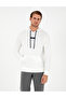 White 2 Thread Comfort Fit K Hooded Sweatshirt 50290635-Vr013