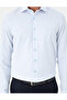 Light Blue Slim Fit Long Sleeve Shirt 50296573-Vr003 - 6