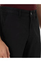 Black Regular Fit Basic Canvas Trousers 50292505-Vr046 - 5