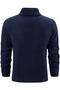 سترة Ghassy Co. للرجال مبطنة بالقطيفة وسحاب كامل وجيب - 3