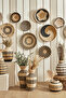 Jina Wicker Vase 10X31X25 cm - 3