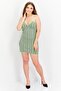 Women Knitted Sleeveless Bodycon Dress, Multicolor - 3