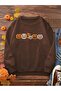 Halloween Themed Unisex Printed Sweatshirt