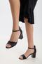 Women's Short Heeled Evening Shoes - 2